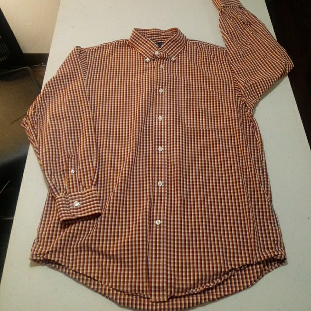 LANDS END BUTTON DOWN